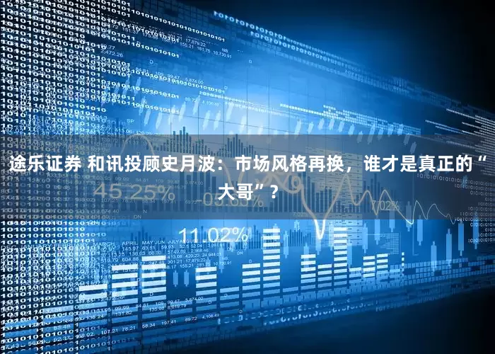 途乐证券 和讯投顾史月波：市场风格再换，谁才是真正的“大哥”？